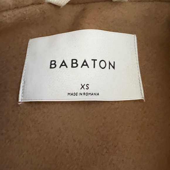 Babaton Stedman Wool Coat - Camel - XS - Picture 2 of 4